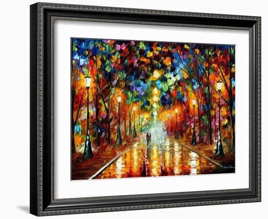 Farewell To Anger-Leonid Afremov-Framed Premium Giclee Print