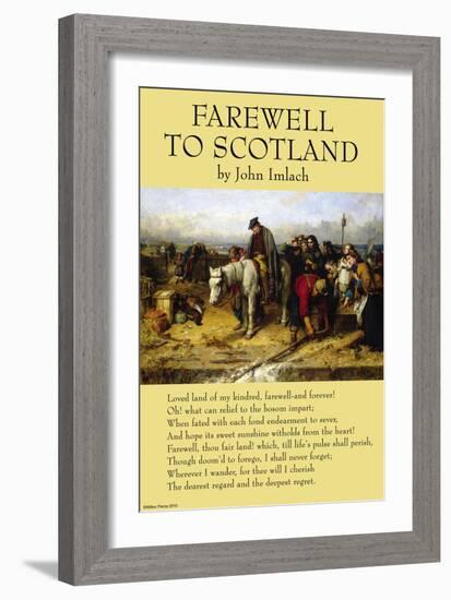 Farewell To Scotland-John Imlach-Framed Premium Giclee Print