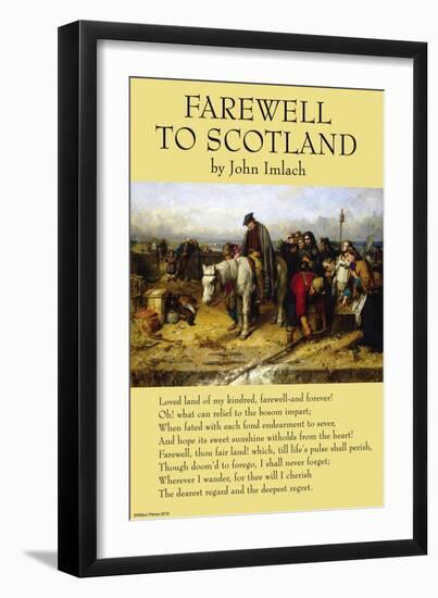 Farewell To Scotland-John Imlach-Framed Premium Giclee Print