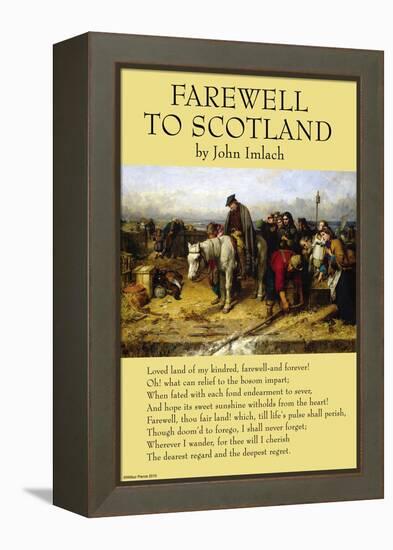 Farewell To Scotland-John Imlach-Framed Stretched Canvas