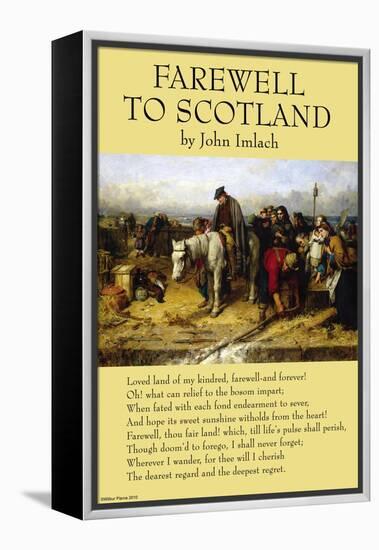 Farewell To Scotland-John Imlach-Framed Stretched Canvas