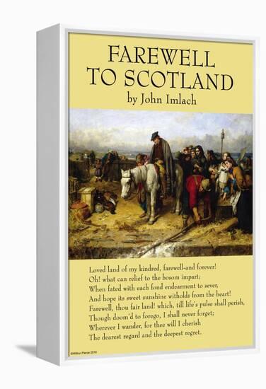 Farewell To Scotland-John Imlach-Framed Stretched Canvas