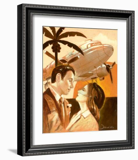 Farewell-Joadoor-Framed Art Print