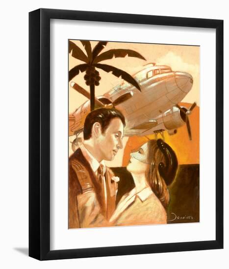 Farewell-Joadoor-Framed Art Print