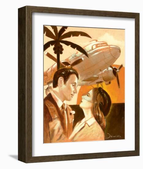 Farewell-Joadoor-Framed Art Print