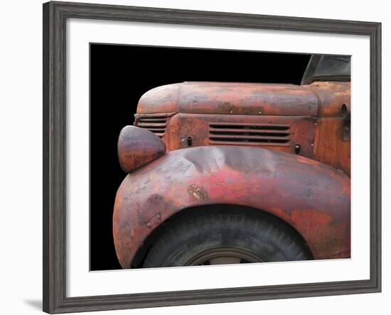 Fargo Red-Larry Hunter-Framed Photographic Print