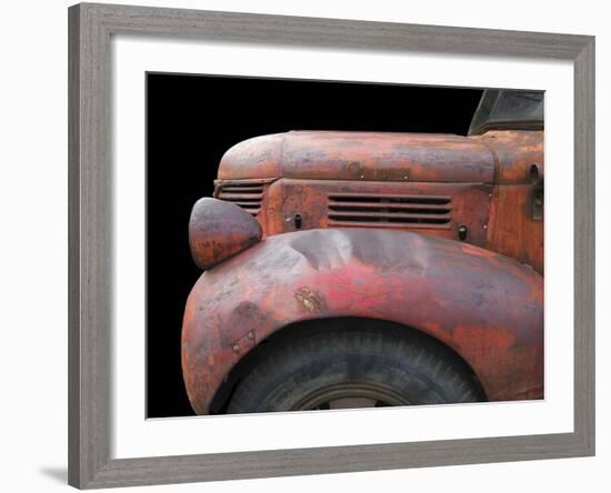 Fargo Red-Larry Hunter-Framed Photographic Print