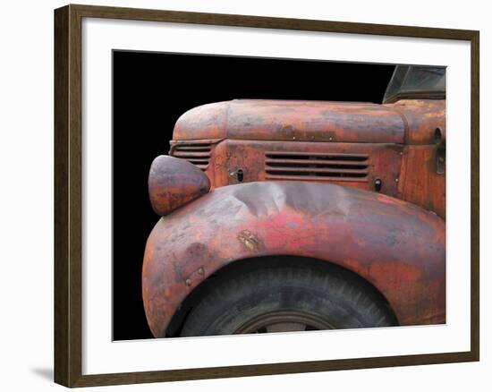 Fargo Red-Larry Hunter-Framed Photographic Print