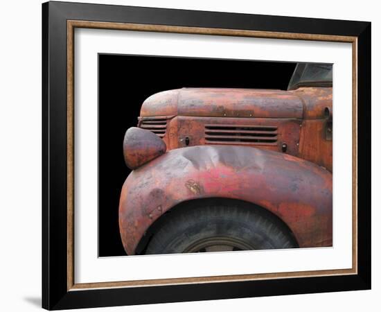 Fargo Red-Larry Hunter-Framed Photographic Print