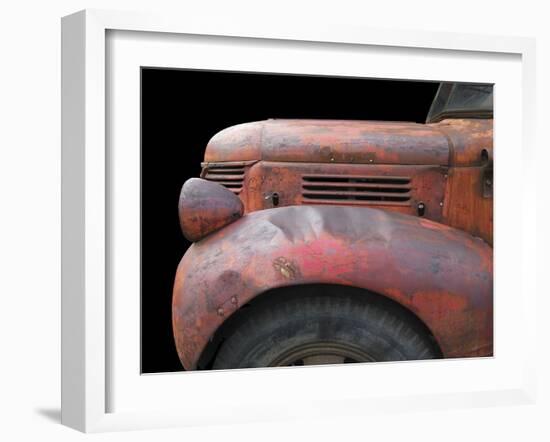 Fargo Red-Larry Hunter-Framed Photographic Print