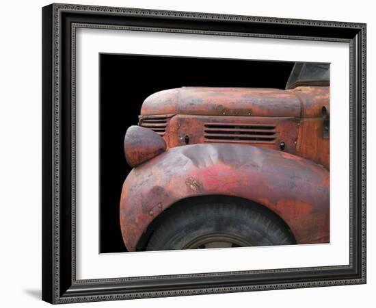 Fargo Red-Larry Hunter-Framed Photographic Print