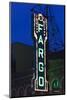 Fargo Theater Sign, Fargo, North Dakota, USA-Walter Bibikow-Mounted Photographic Print