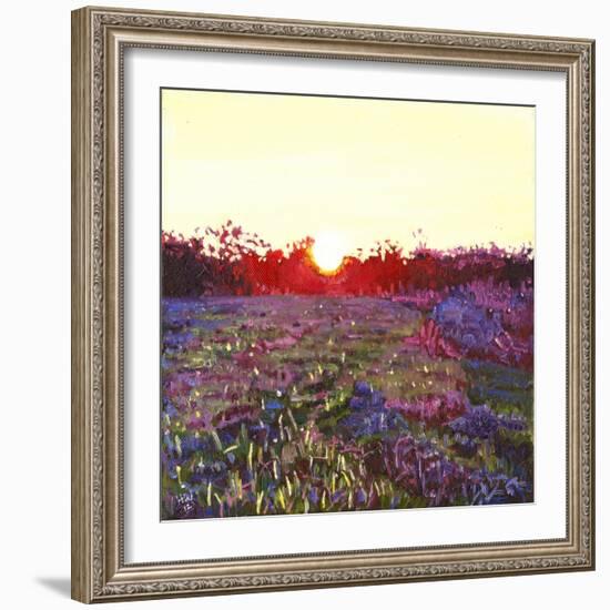 Farley sunset, 2012,-Helen White-Framed Giclee Print