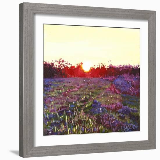 Farley sunset, 2012,-Helen White-Framed Giclee Print