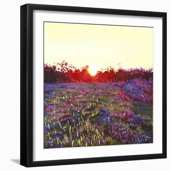 Farley sunset, 2012,-Helen White-Framed Giclee Print