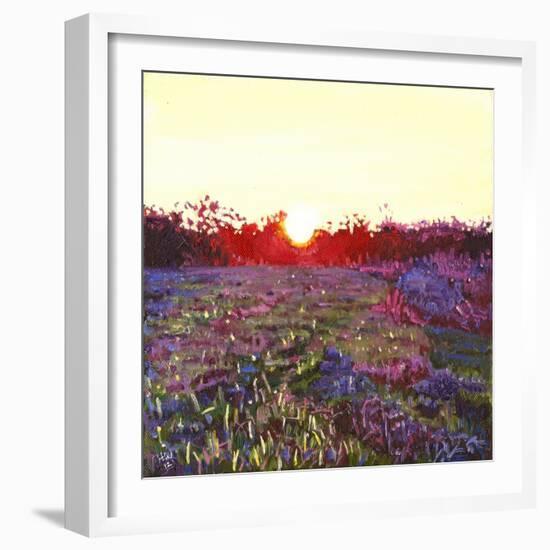 Farley sunset, 2012,-Helen White-Framed Giclee Print