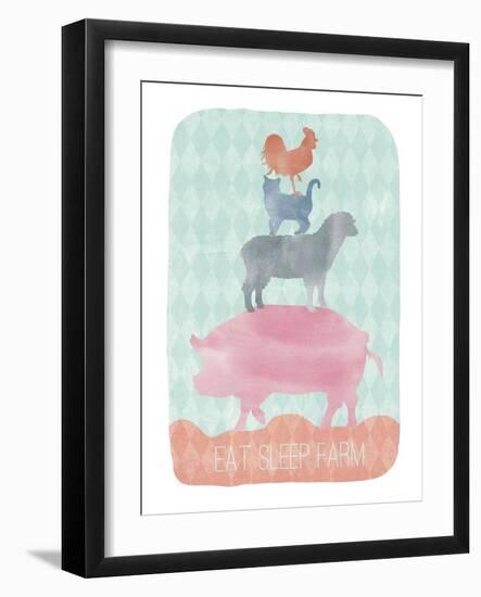 Farm 2-Erin Clark-Framed Giclee Print