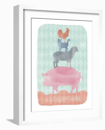 Farm 2-Erin Clark-Framed Giclee Print