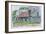 Farm and Barn, 2004, (Watercolor)-Anthony Butera-Framed Giclee Print