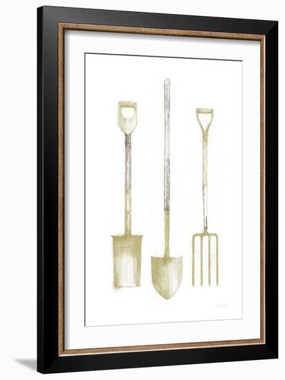 Farm and Garden VII Gold-Avery Tillmon-Framed Art Print