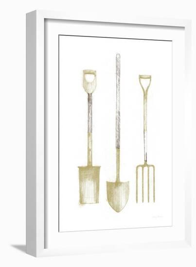 Farm and Garden VII Gold-Avery Tillmon-Framed Art Print