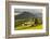 Farm and Haystacks in the Rural Transylvania Landscape at Sunset, Piatra Fantanele, Transylvania-Matthew Williams-Ellis-Framed Photographic Print