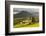 Farm and Haystacks in the Rural Transylvania Landscape at Sunset, Piatra Fantanele, Transylvania-Matthew Williams-Ellis-Framed Photographic Print