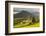 Farm and Haystacks in the Rural Transylvania Landscape at Sunset, Piatra Fantanele, Transylvania-Matthew Williams-Ellis-Framed Photographic Print