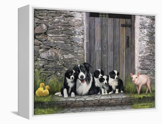 Farm Animal Stable-John Zaccheo-Framed Premier Image Canvas