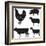 Farm Animals-111chemodan111-Framed Art Print