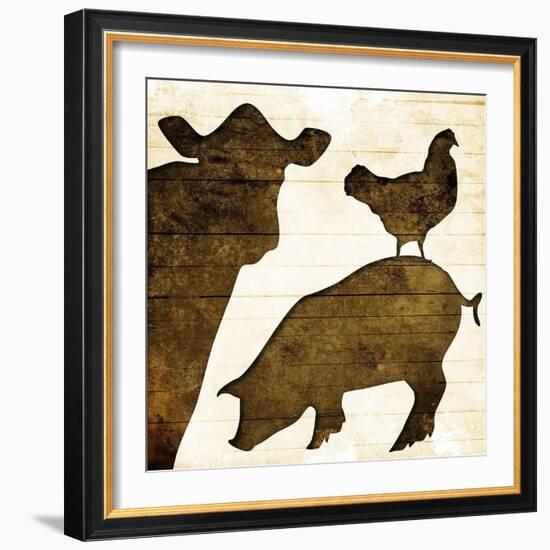 Farm Animals-Milli Villa-Framed Art Print