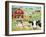 Farm Animals-MAKIKO-Framed Giclee Print