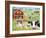 Farm Animals-MAKIKO-Framed Giclee Print