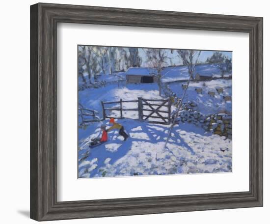 Farm at Elton, Near Rowsley, 2008-Andrew Macara-Framed Giclee Print