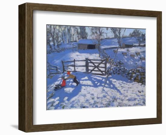 Farm at Elton, Near Rowsley, 2008-Andrew Macara-Framed Giclee Print