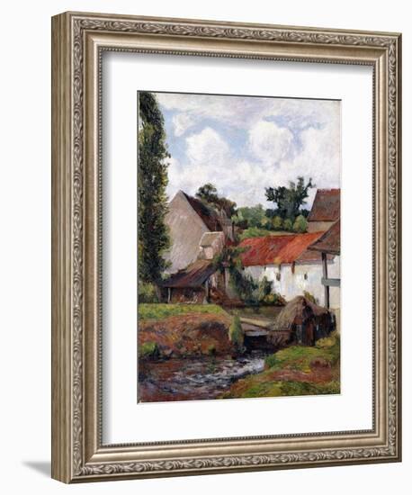 Farm at Osny, 1883-Paul Gauguin-Framed Giclee Print