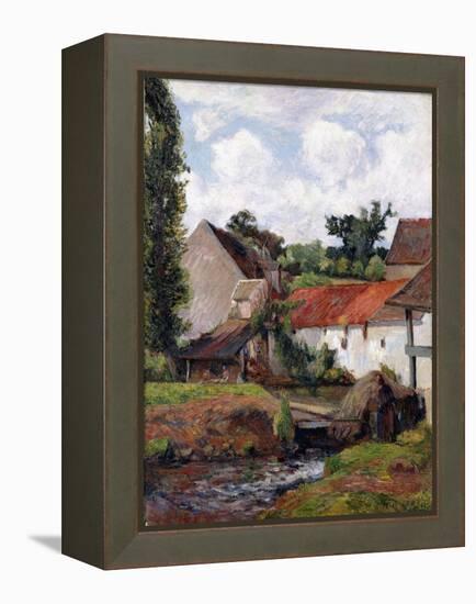 Farm at Osny, 1883-Paul Gauguin-Framed Premier Image Canvas