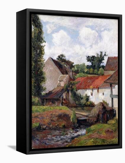 Farm at Osny, 1883-Paul Gauguin-Framed Premier Image Canvas