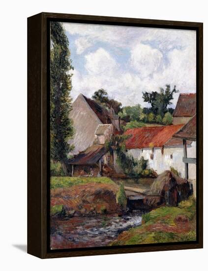 Farm at Osny, 1883-Paul Gauguin-Framed Premier Image Canvas