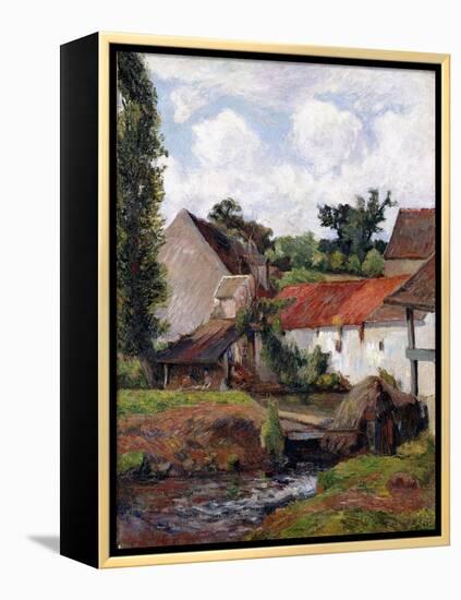 Farm at Osny, 1883-Paul Gauguin-Framed Premier Image Canvas