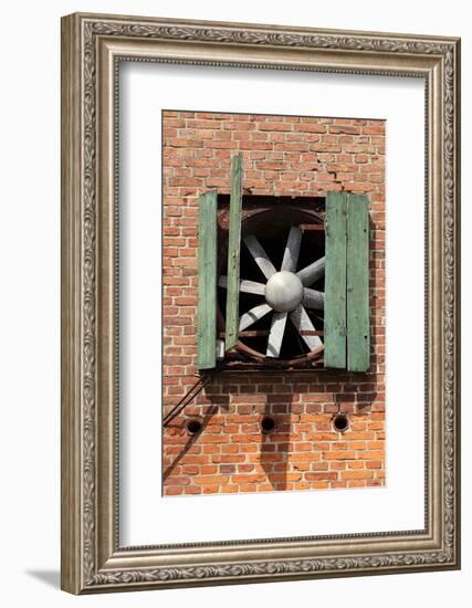 Farm, Barn, Old Fan-Catharina Lux-Framed Photographic Print