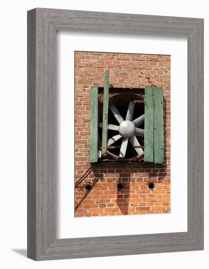 Farm, Barn, Old Fan-Catharina Lux-Framed Photographic Print