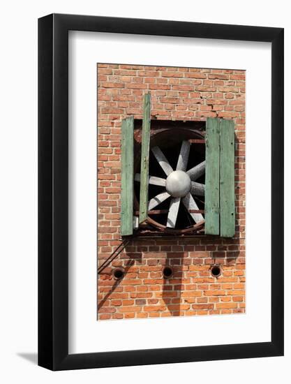 Farm, Barn, Old Fan-Catharina Lux-Framed Photographic Print