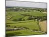 Farm Beside Carreg Cennon Castle, Brecon Beacons National Park, Wales, United Kingdom, Europe-Julian Pottage-Mounted Photographic Print