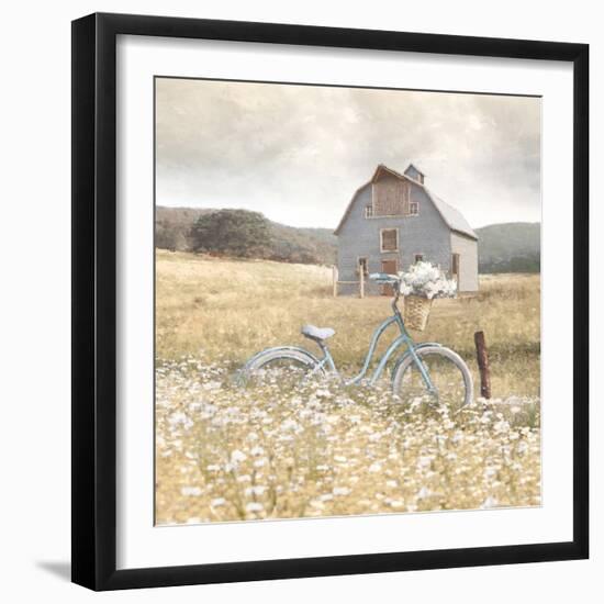 Farm Bike Ride 5, 2024-Jesse Carter-Framed Art Print