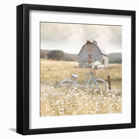 Farm Bike Ride 5, 2024-Jesse Carter-Framed Art Print