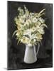 Farm Bouquet on Black-Silvia Vassileva-Mounted Art Print