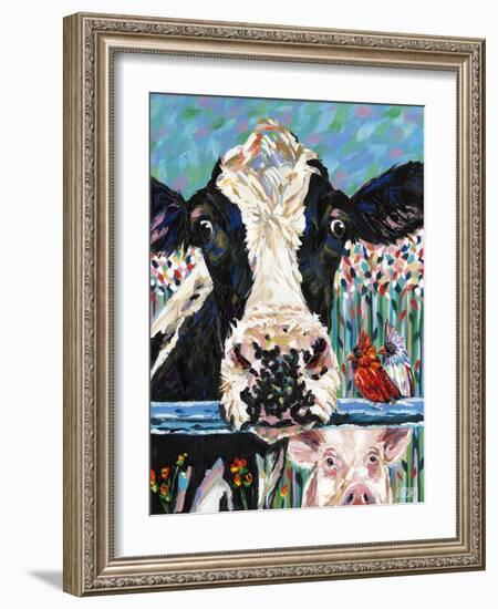 Farm Buddies II-Carolee Vitaletti-Framed Art Print