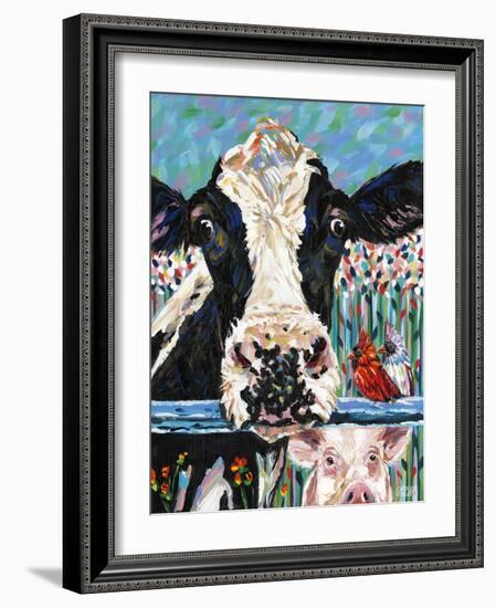 Farm Buddies II-Carolee Vitaletti-Framed Art Print