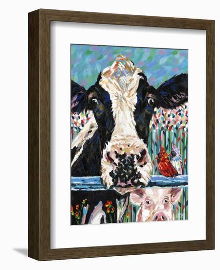 Farm Buddies II-Carolee Vitaletti-Framed Premium Giclee Print